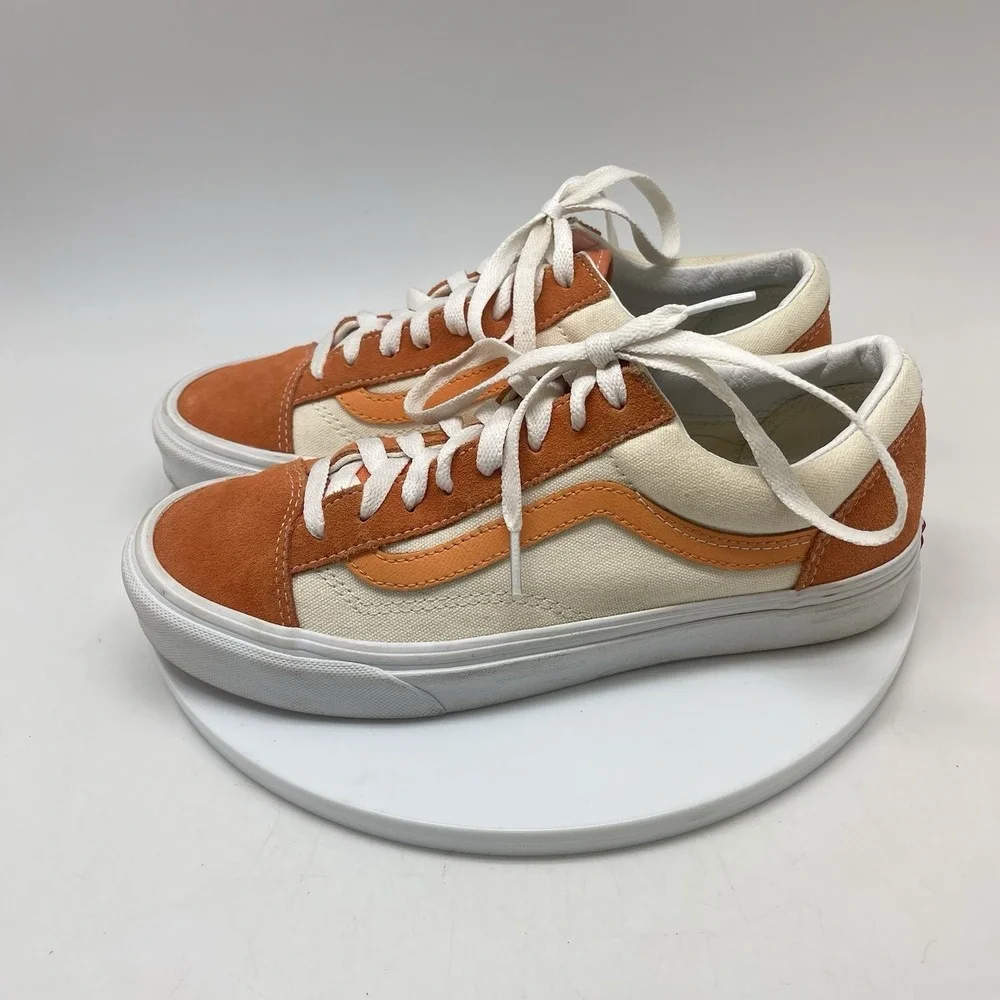 Vans Style 36 Sneakers Mens 8 Old Skool‎ Low Top Skate Amber Causal Shoes 500714